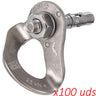 Plaqueta Fixe 1 inox 316L M10 Pack + Parabolt 316L M10x70mm Pack 100 uni.