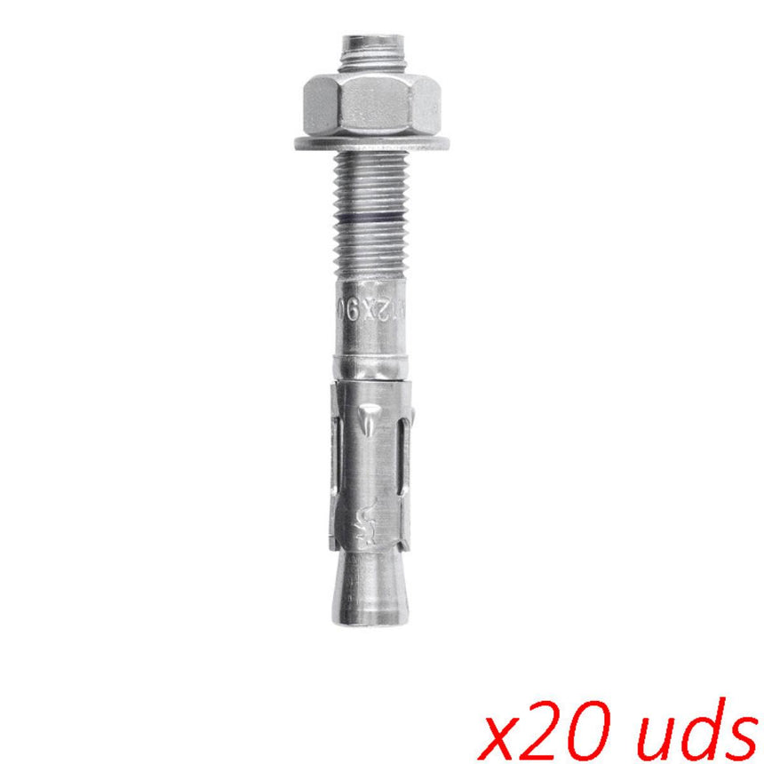 Parabolt 316L M12x90mm Pack 20uni.