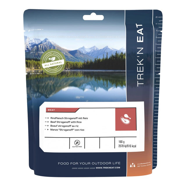TERNERA STROGANOF ARROZ 160GR
