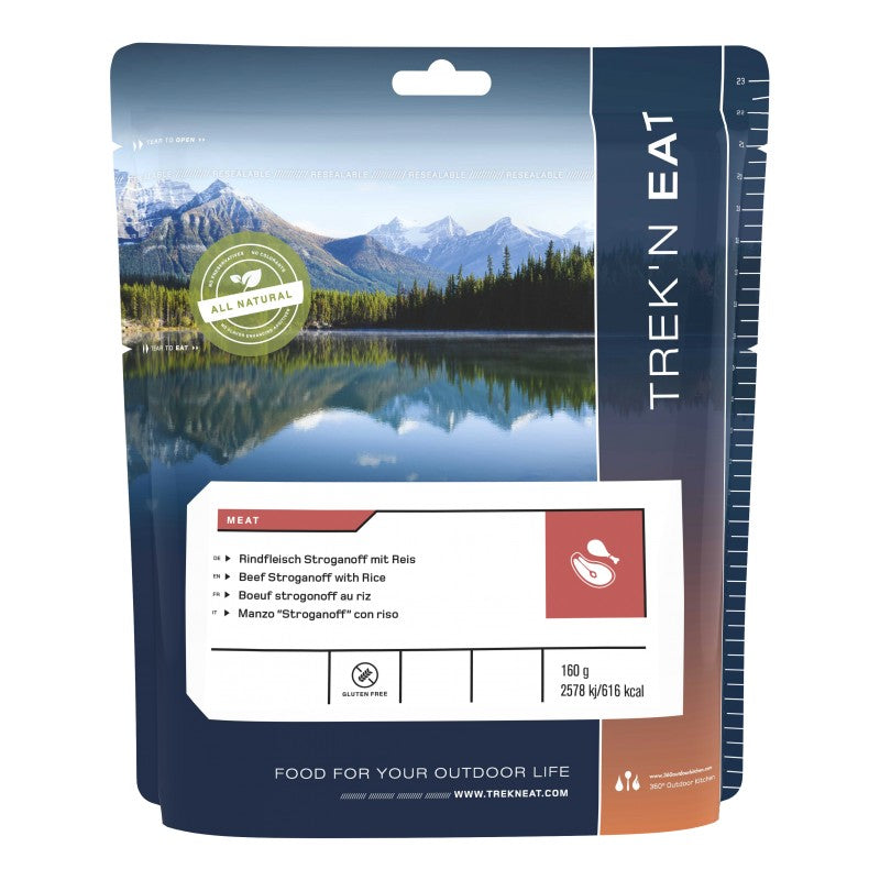 TERNERA STROGANOF ARROZ 160GR