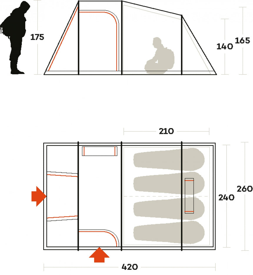 METEORA 4 TENT