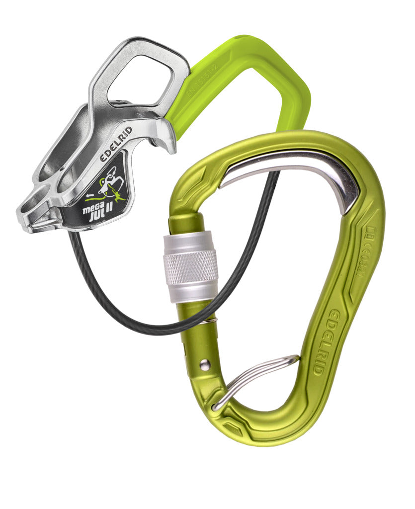 MEGA JUL BELAY KIT BULLETPROOF SCREW II Oasis asegurador+mosquetón