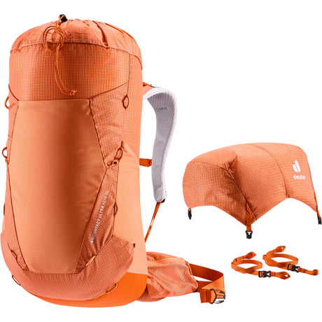 DEUTER AIRCONTACT ULTRA 45+5 SL - SIENNA-PAPRIKA