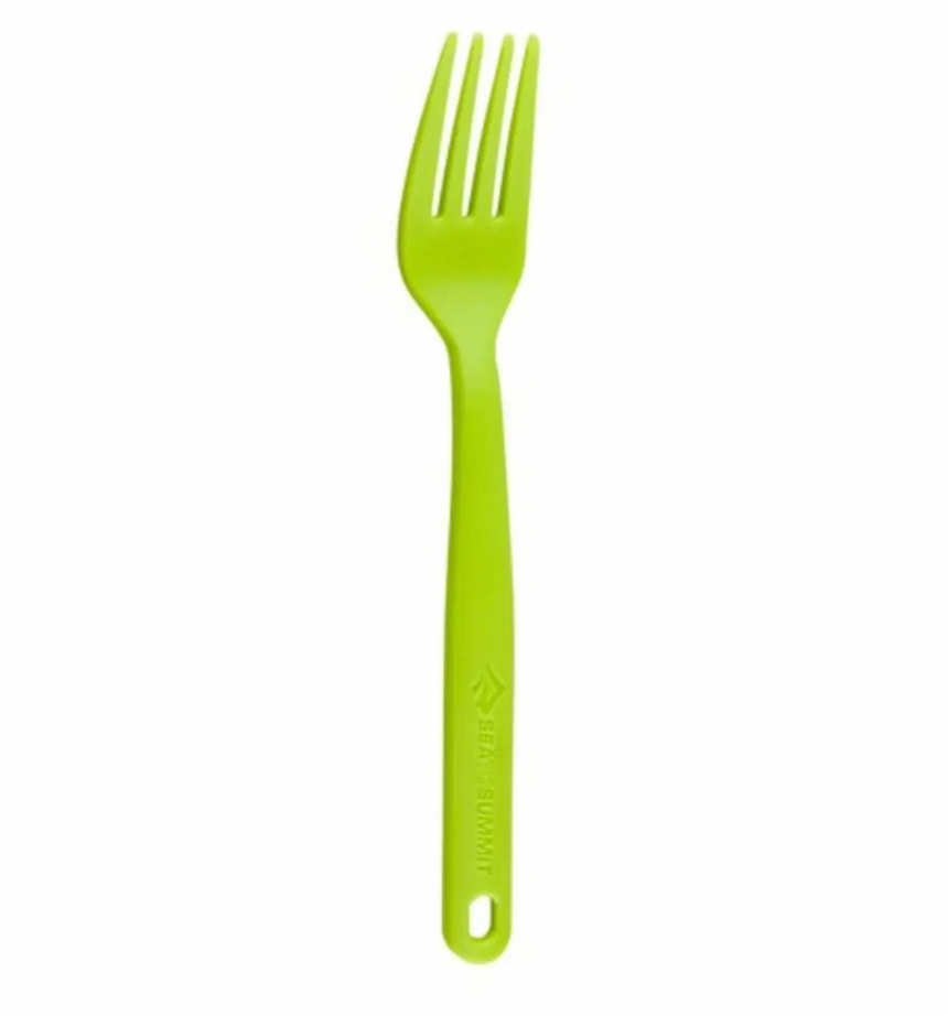 TENEDOR DE CAMPING VERDE