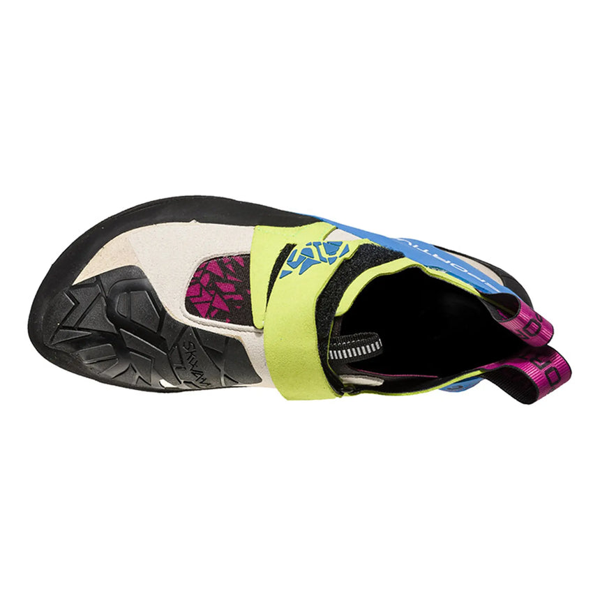 SKWAMA WOMAN APPLE GREEN/COBALT BLUE