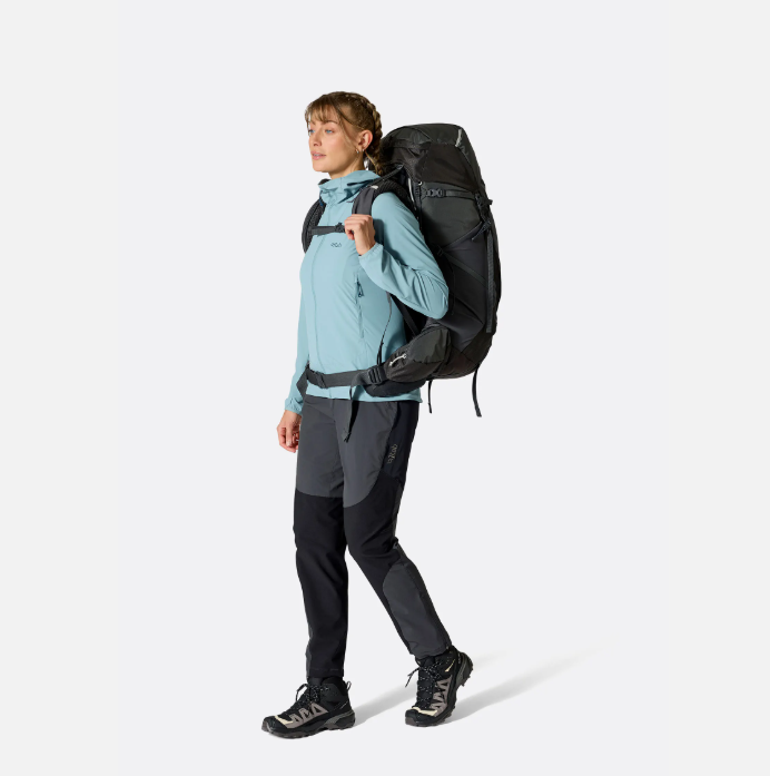 MOCHILA DE SENDERISMO EXION ND 65L MUJER