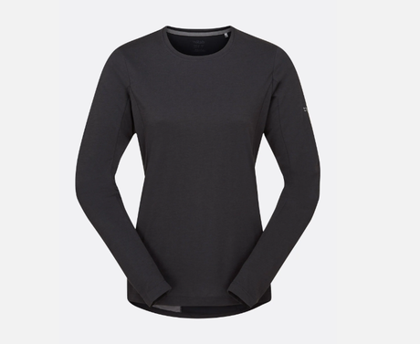 Cinder Crimp LS Tee Wmns