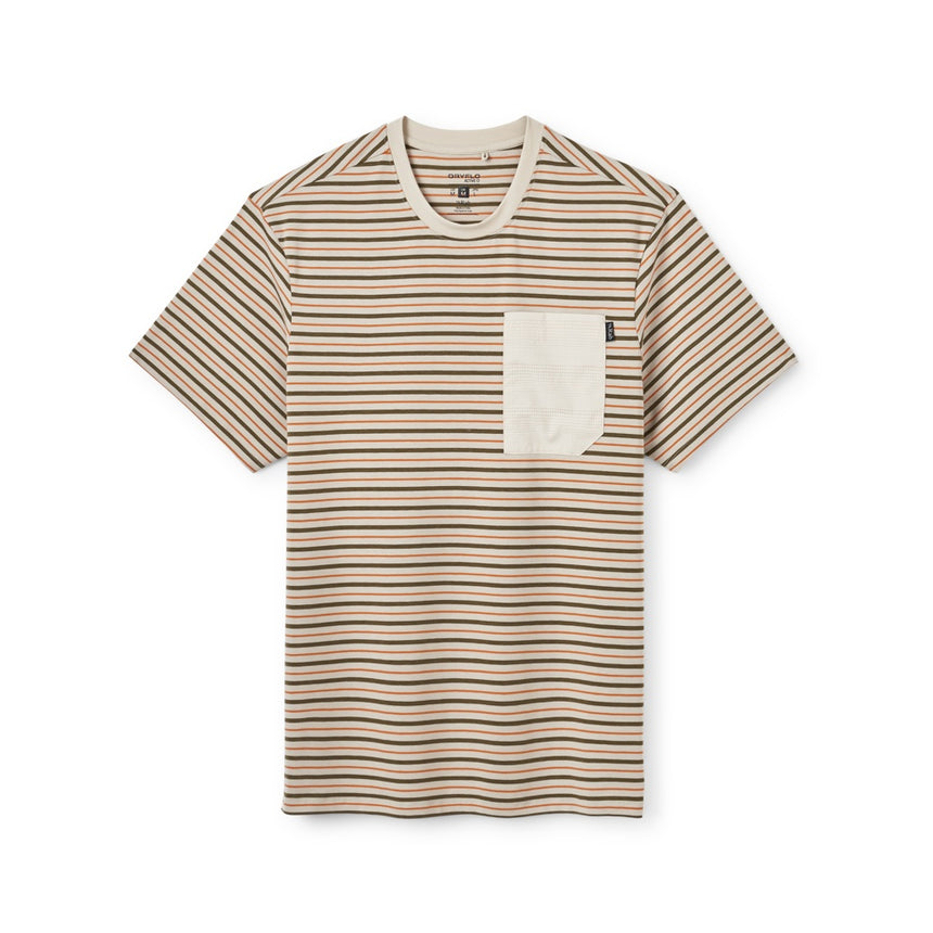 Rivelin Stripe Pocket Tee QCC-35