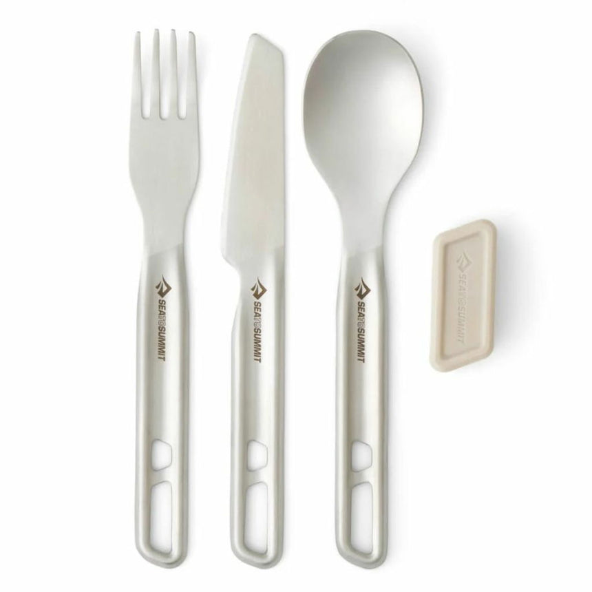 SET COBERTS D'ACER INOXIDABLE DETOUR 3 PECES