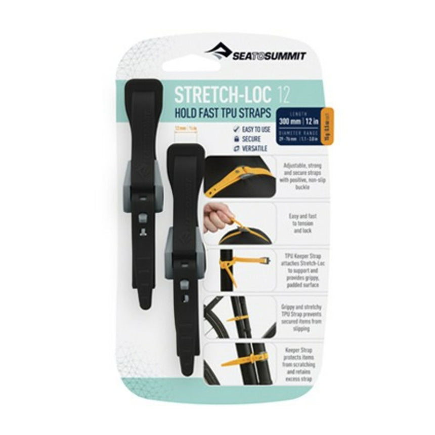 Corretja STRETCH-LOC 12 -12x300mm negra 2uds ATD2079-01020115