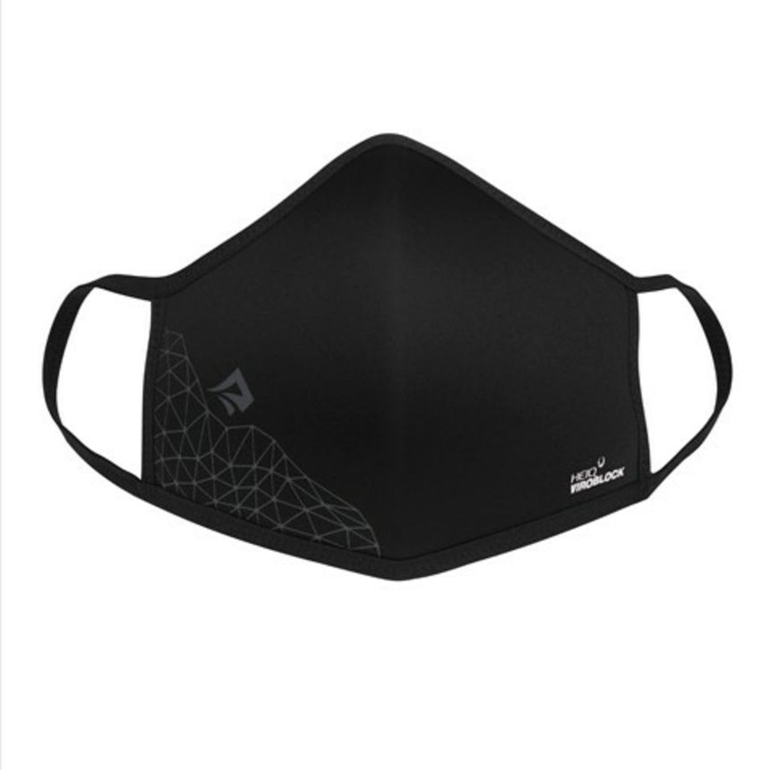 Mascarilla pequeña HEIQ VIROBLOCK S negra ATLFMVBSMBK