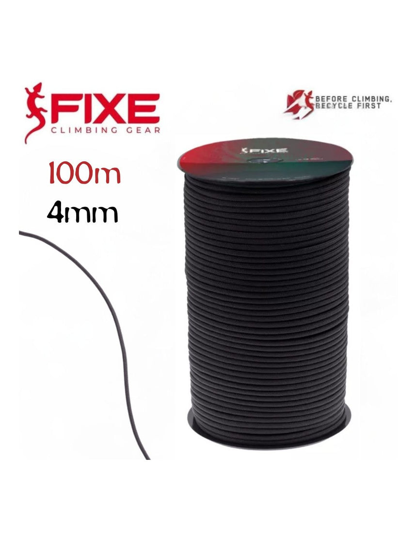 CORDA AUXILIAR 4 mm 100 m Negra