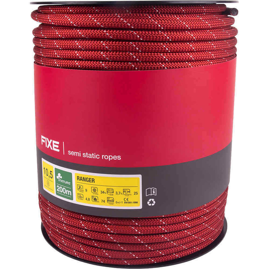 CUERDA RANGER 10,5mm 200m ROJA