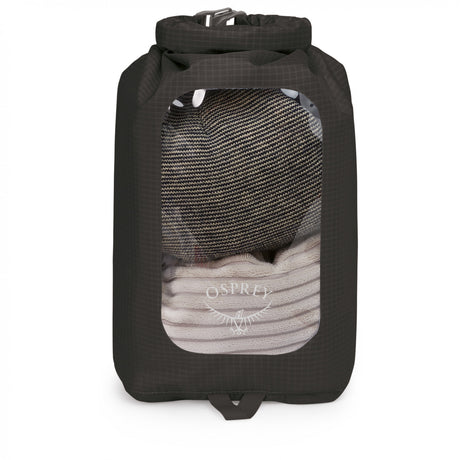 DrySack 6L w/Window Black