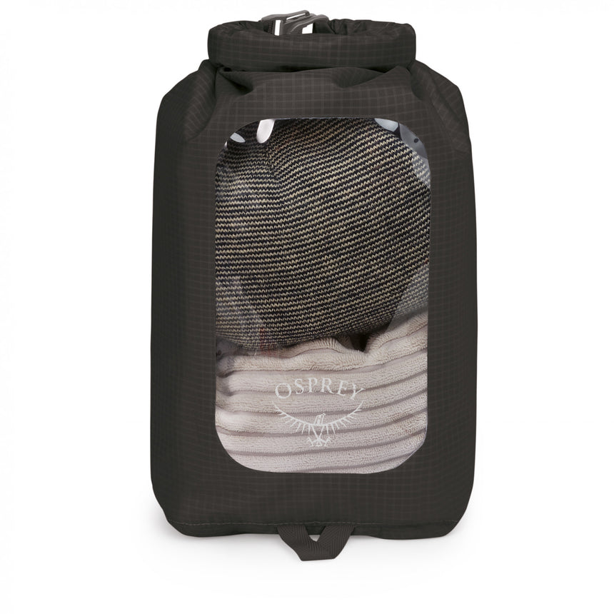 DrySack 6L w/Window Black
