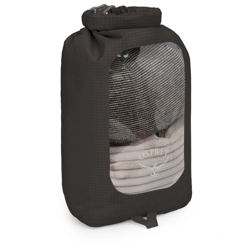 DrySack 6L w/Window Black