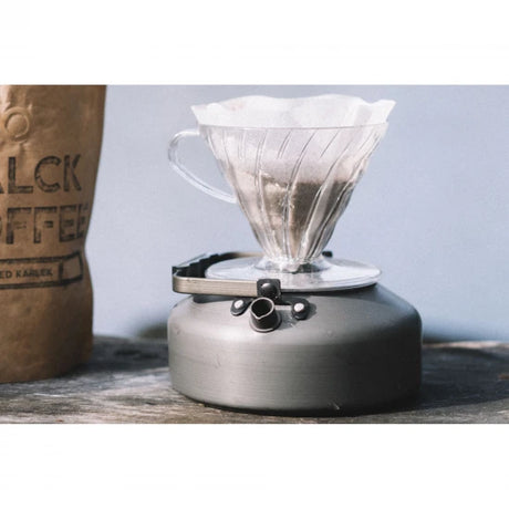 LITECH COFEE/TEA KETTLE 0,9 l cafetera-tetera alumini dur anoditzat