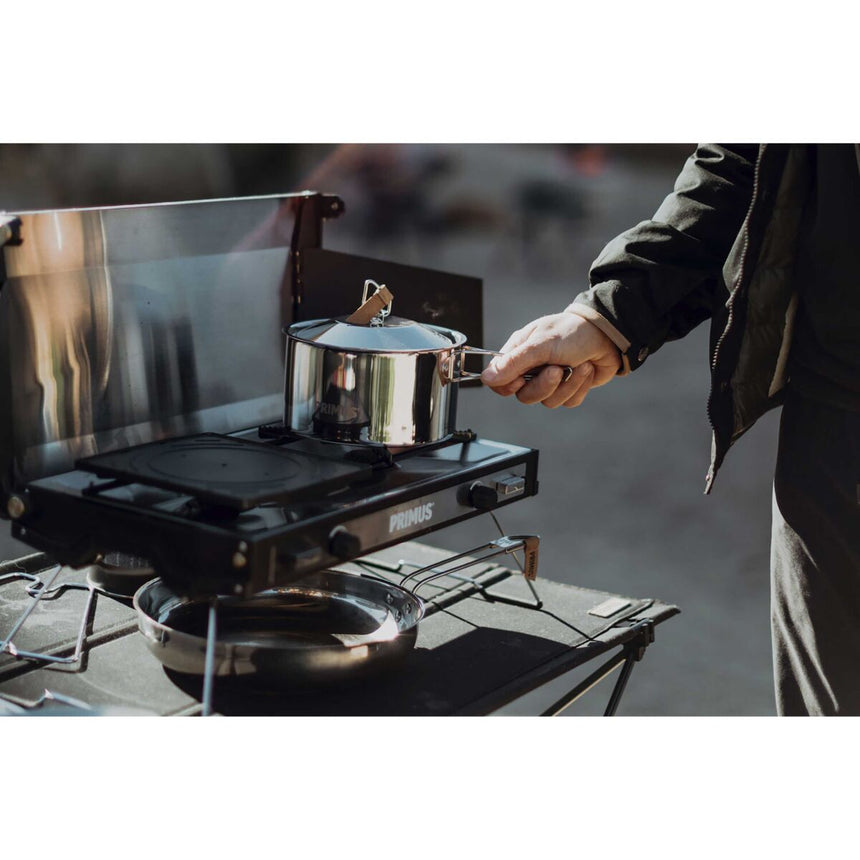 CAMPFIRE COOKSET LARGE BATERIA INOX