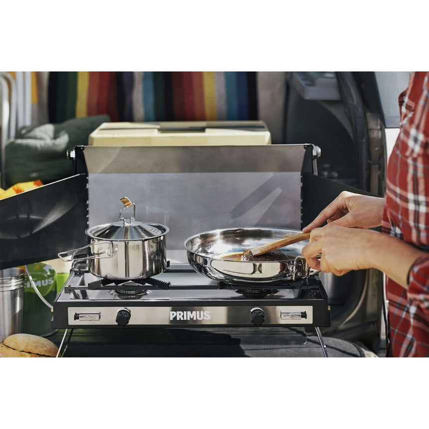 CAMPFIRE COOKSET LARGE BATERIA INOX